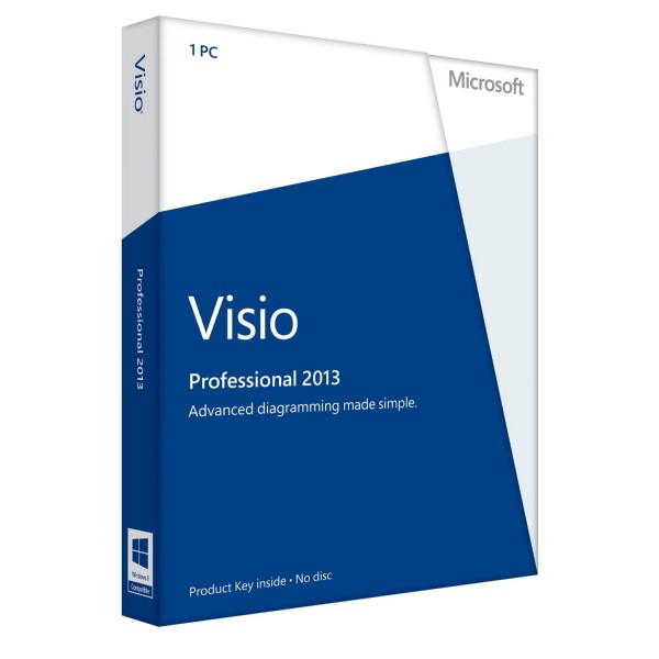 Microsoft Visio 2013 Professional | pour Windows