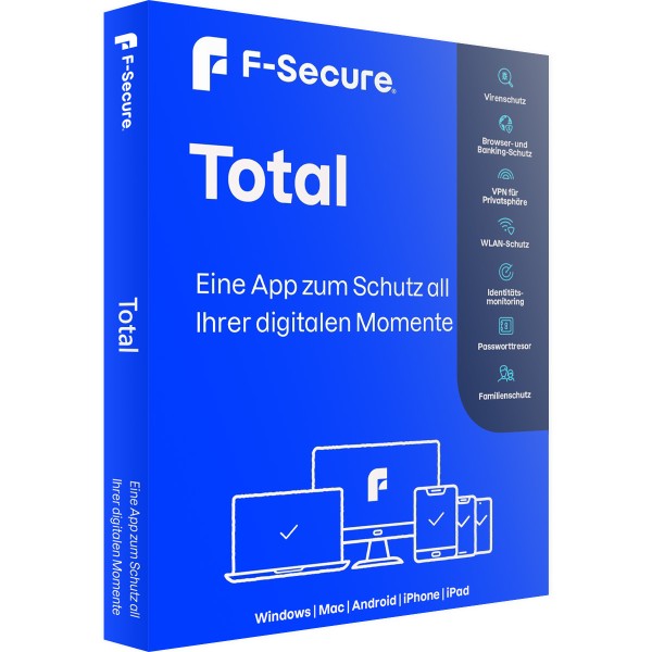 F-Secure Total Security & VPN 2022