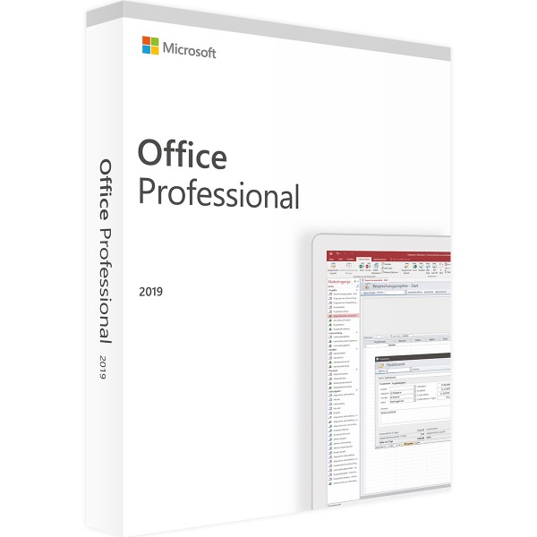 Microsoft Office 2019 Professional | pour Windows