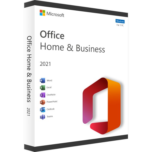 Microsoft Office 2021 Home and Business | pour Windows | compte lié