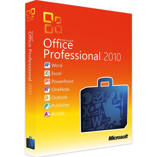 Microsoft Office 2010 Professionnel | pour Windows