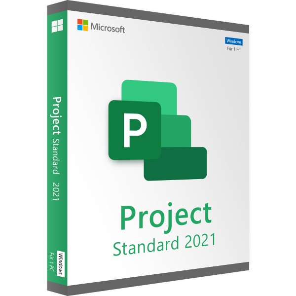 Microsoft Project 2021 Standard | pour Windows - Vente au détail