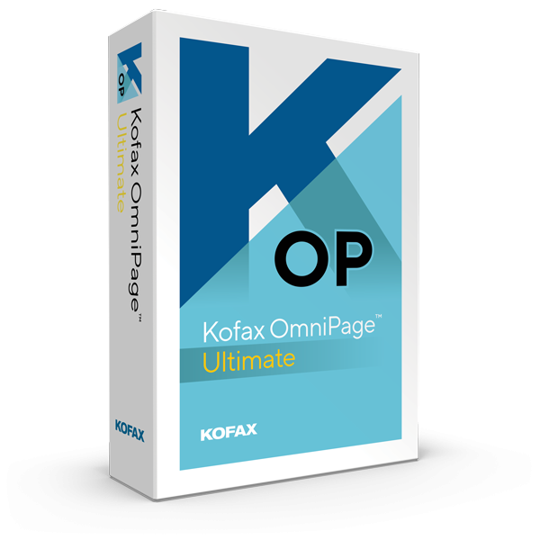 Kofax OmniPage Ultimate | pour Windows