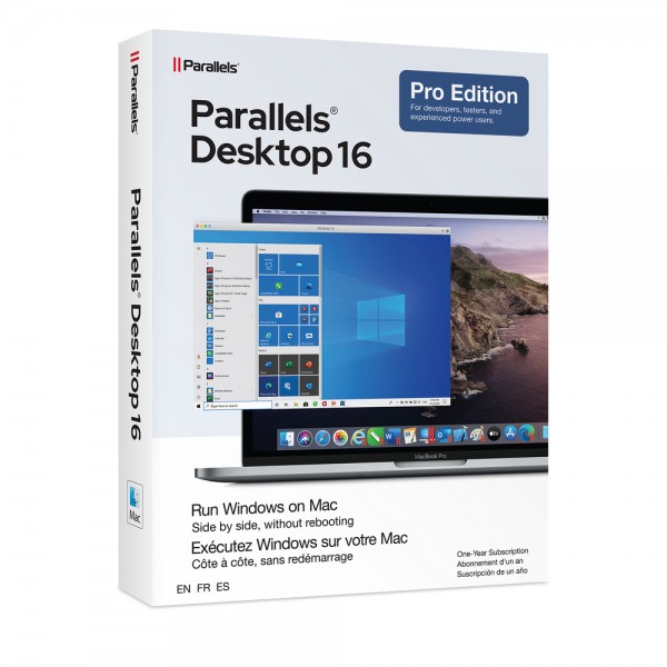 Parallels Desktop 16 Professional pour MAC | 1 an