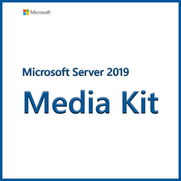 Kit média Microsoft Server 2019 Standard