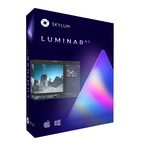 Skylum Luminar AI | pour Windows / Mac | 1 utilisateur, 2 appareils