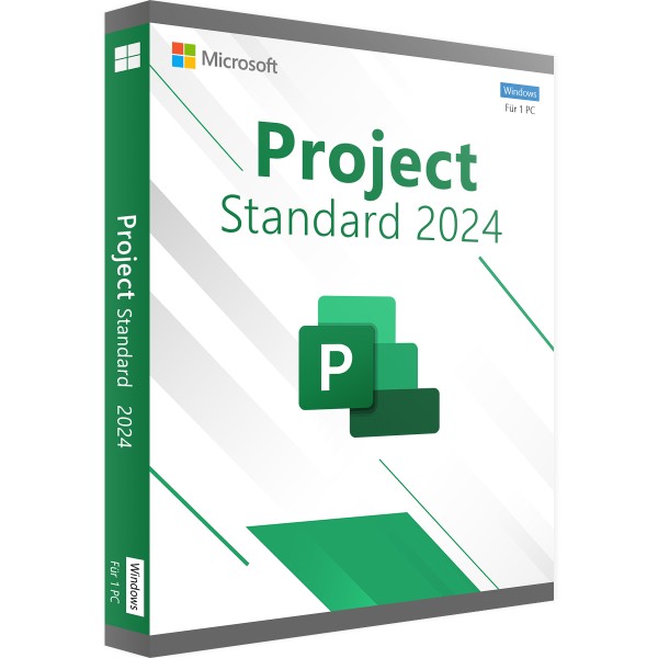 Microsoft Project 2024 Standard | für Windows - Accountgebunden