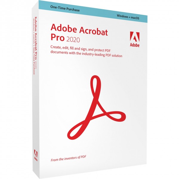 Adobe Acrobat Pro 2020 | pour Windows/Mac
