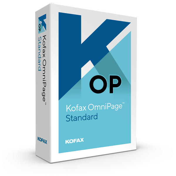 Kofax OmniPage Standard | pour Windows