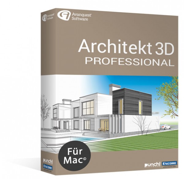 Avanquest Architekt 3D 20 Professional | pour MAC