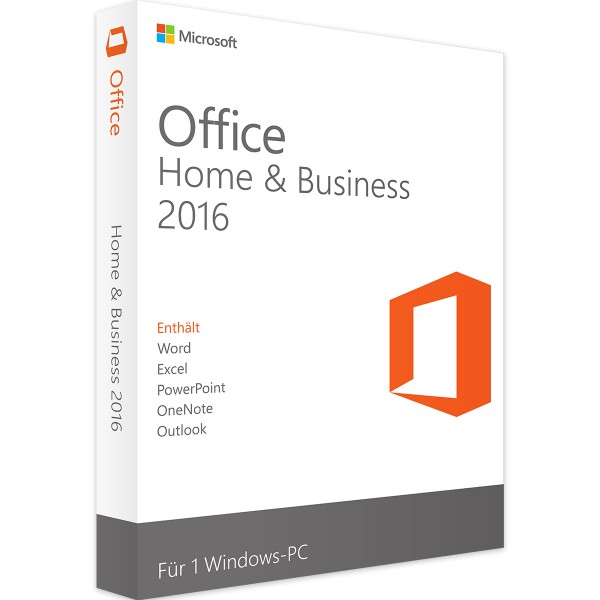 Microsoft Office 2016 Home and Business | pour Windows