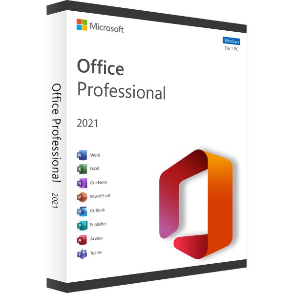 Microsoft Office 2021 Professional | pour Windows