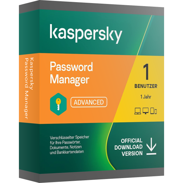 Kaspersky Password Manager 2022 | 1 appareil