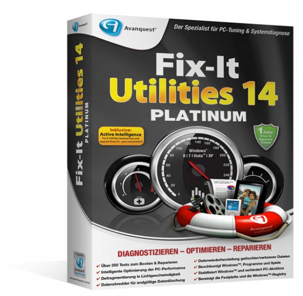 Fix-It Utilities 14 Platinum | pour Windows