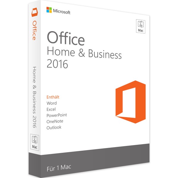 Microsoft Office 2016 Home and Business | pour Mac