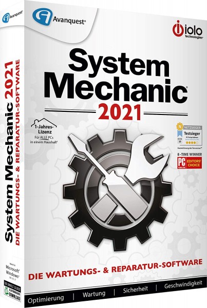 iolo System Mechanic 21 | pour Windows