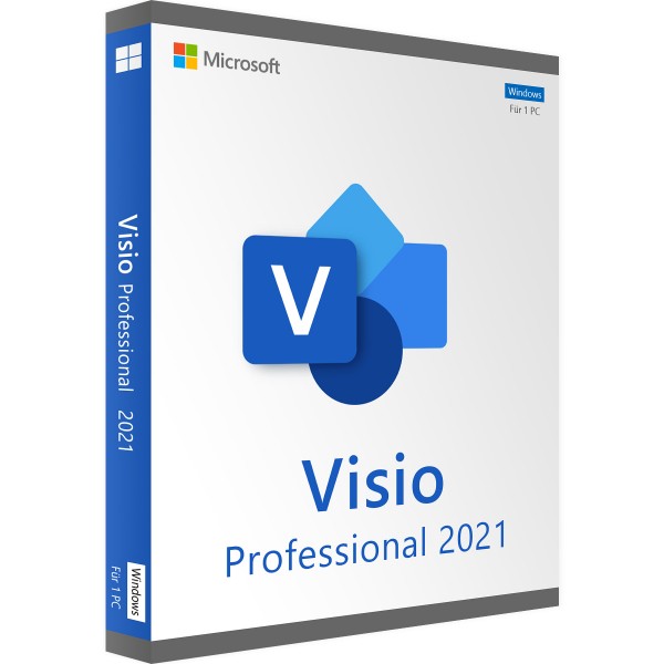 Microsoft Visio 2021 Professional | pour Windows