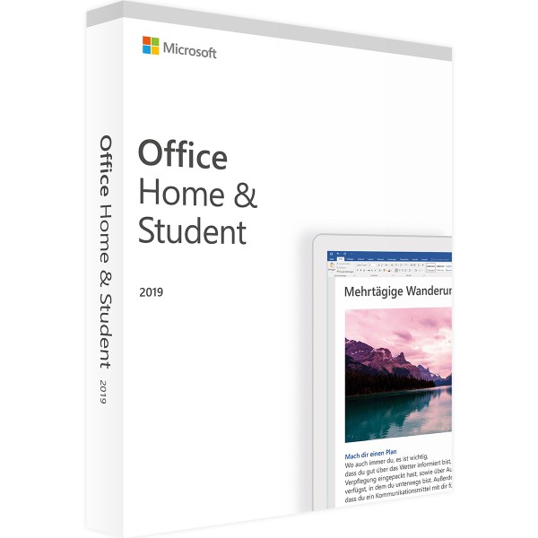 Microsoft Office 2019 Home and Student | pour Windows | compte lié